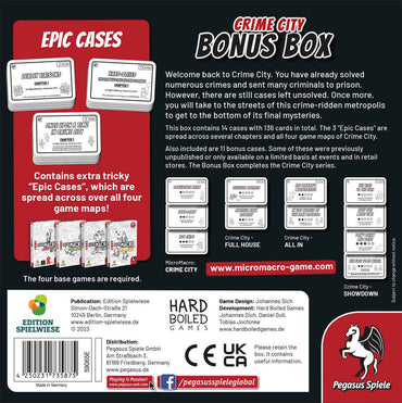 MicroMacro: Crime City - Bonus Box (ONLINE ORDER ONLY)