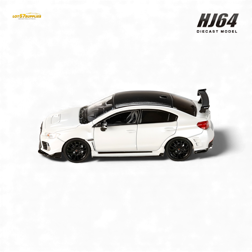 (Pre-Order) Hobby Japan Subaru S208 NBR Challenge Package - Crystal White Pearl 1:64 (ONLINE ORDER ONLY)