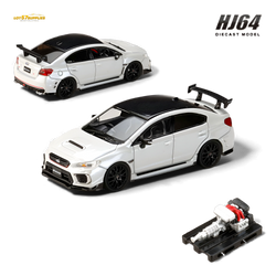 (Pre-Order) Hobby Japan Subaru S208 NBR Challenge Package - Crystal White Pearl 1:64 (ONLINE ORDER ONLY)