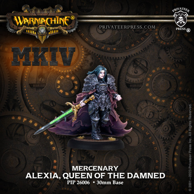 Warmachine: Alexia, Queen of the Damned (ONLINE ORDER ONLY)