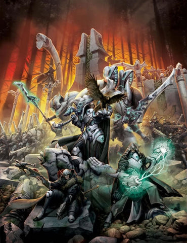 PIP1019 Retribution of Scyrah Rulebook Expansion Softcover Warmachine (ONLINE ORDER ONLY)
