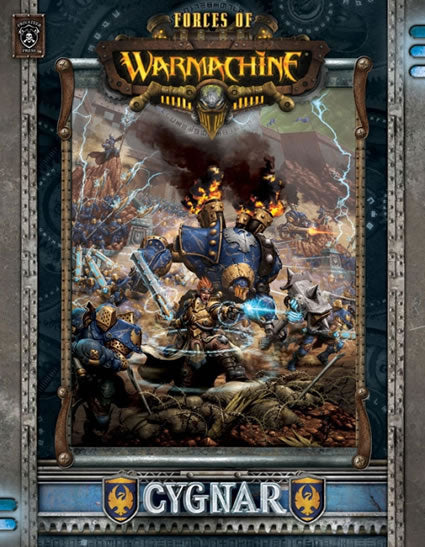 PIP1023 Forces of Cygnar MK II Softcover Rule Book Warmachine (ONLINE ORDER ONLY)