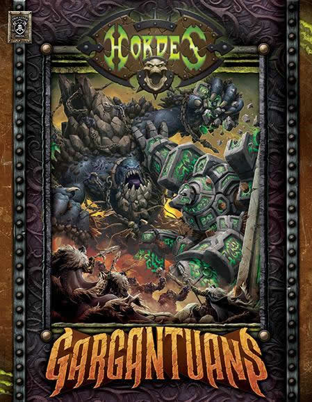 PIP1051 Hordes Gargantuans Soft Cover Rulebook Privateer Press (ONLINE ORDER ONLY)
