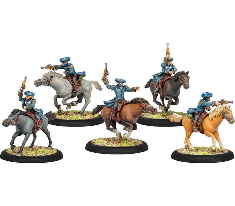 PIP31077 Tempest Blazers Arcane Tempest Light Cavalry Unit Privateer Press (ONLINE ORDER ONLY)