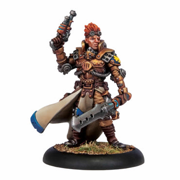 PIP31084 Commander Coleman Stryker Warcaster Cygnar (ONLINE ORDER ONLY)