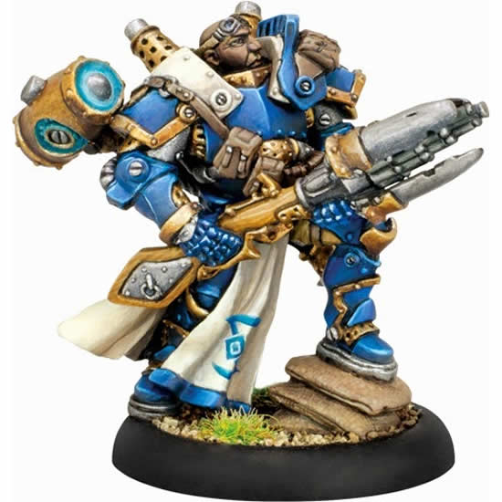 PIP31098 Major Markus Siege Brisbane Warcaster Cygnar (ONLINE ORDER ONLY)