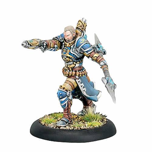 PIP31113 Commander Dalin Sturgis Warcaster Cygnar Warmachine (ONLINE ORDER ONLY)