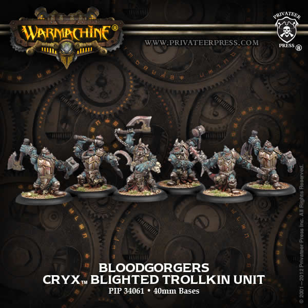 PIP34061 Trollkin Bloodgorgers Unit Cryx Warmachine (ONLINE ORDER ONLY)