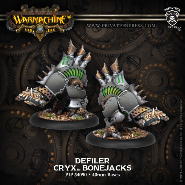 PIP34090 Defiler Bonejack Warjack Cryx Warmachine (ONLINE ORDER ONLY)