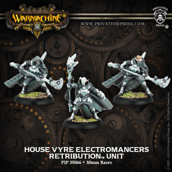PIP35066 House Vyre Electromancers Unit Retribution Warmachine (ONLINE ORDER ONLY)