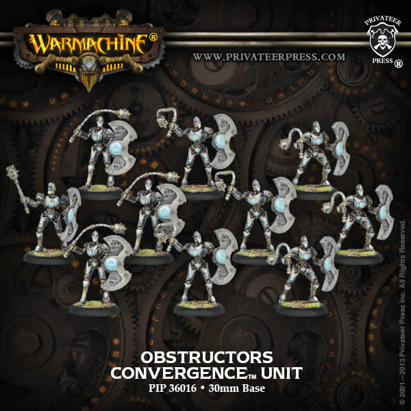 PIP36016 Obstructors Unit Convergence Warmachine (ONLINE ORDER ONLY)