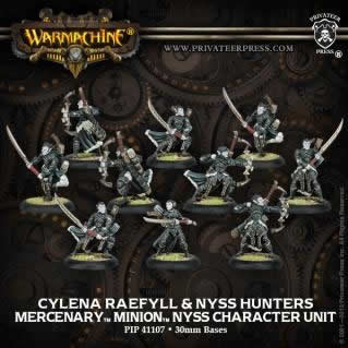 PIP41109 Cylena Raefyll and Nyss Hunters Unit Mercenary (ONLINE ORDER ONLY)