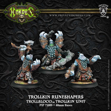 PIP71089 Trollkin Runeshapers Unit Trollbloods Hordes (ONLINE ORDER ONLY)