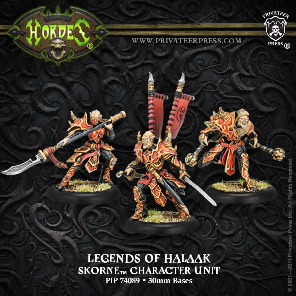 PIP74089 Legends Of Halaak Unit Skorne Hordes Miniature Game (ONLINE ORDER ONLY)