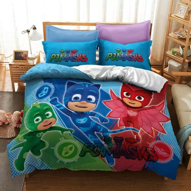 PJ Masks Bedding Set Quilt Cover Without Filler (Online Order Only)