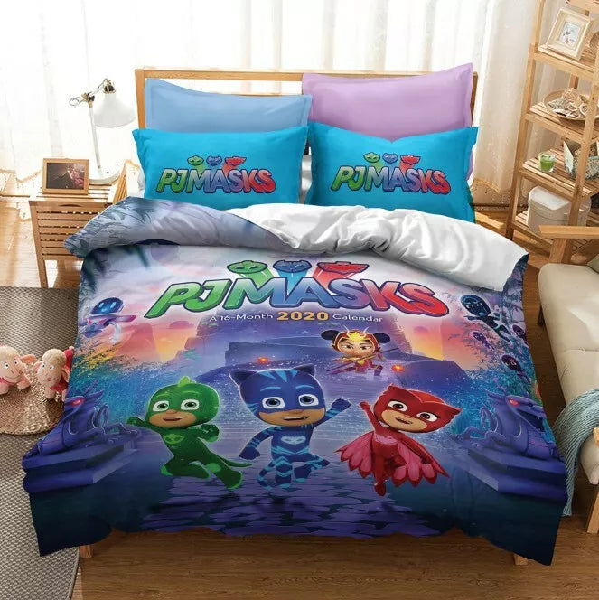 PJ Masks Bedding Set Quilt Cover Without Filler (Online Order Only)