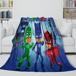 PJ Masks Blanket Kids Flannel Throw Room Decoration (ONLINE ORDER ONLY)