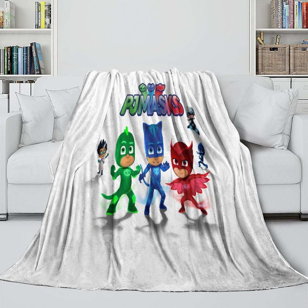 PJ Masks Blanket Kids Flannel Throw Room Decoration (ONLINE ORDER ONLY)