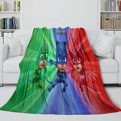 PJ Masks Blanket Kids Flannel Throw Room Decoration (ONLINE ORDER ONLY)