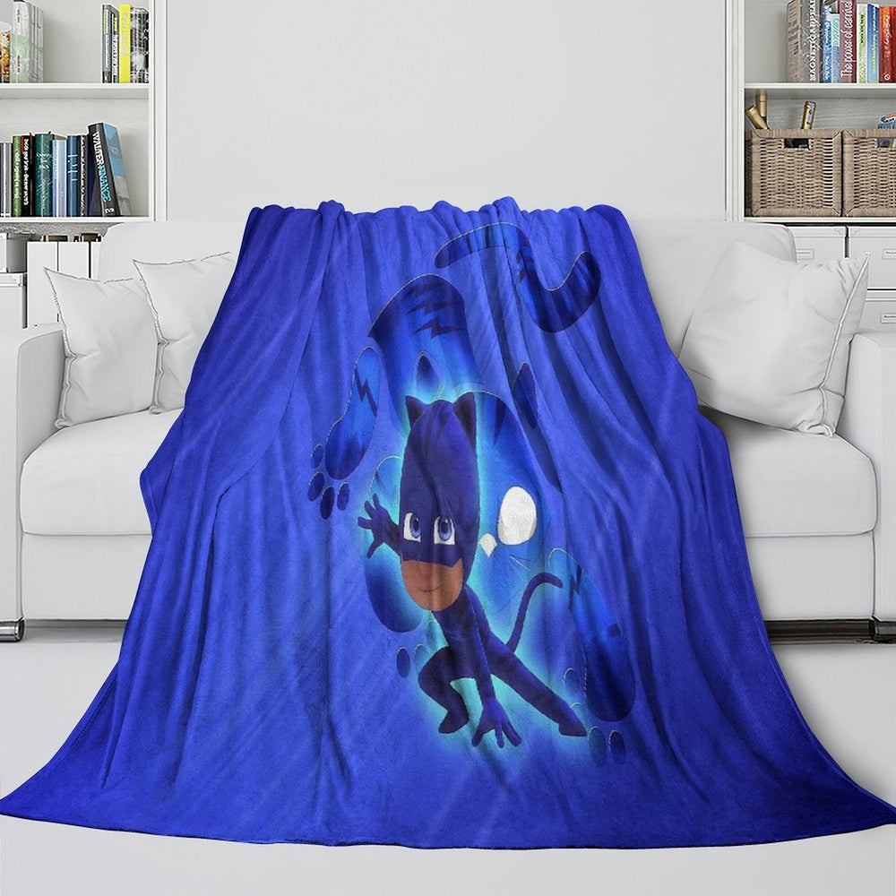PJ Masks Blanket Kids Flannel Throw Room Decoration (ONLINE ORDER ONLY)