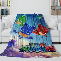 PJ Masks Blanket Pattern Flannel Throw Room Decoration (ONLINE ORDER ONLY)