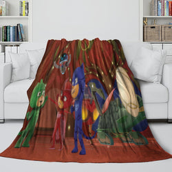 PJ Masks Blanket Pattern Flannel Throw Room Decoration (ONLINE ORDER ONLY)