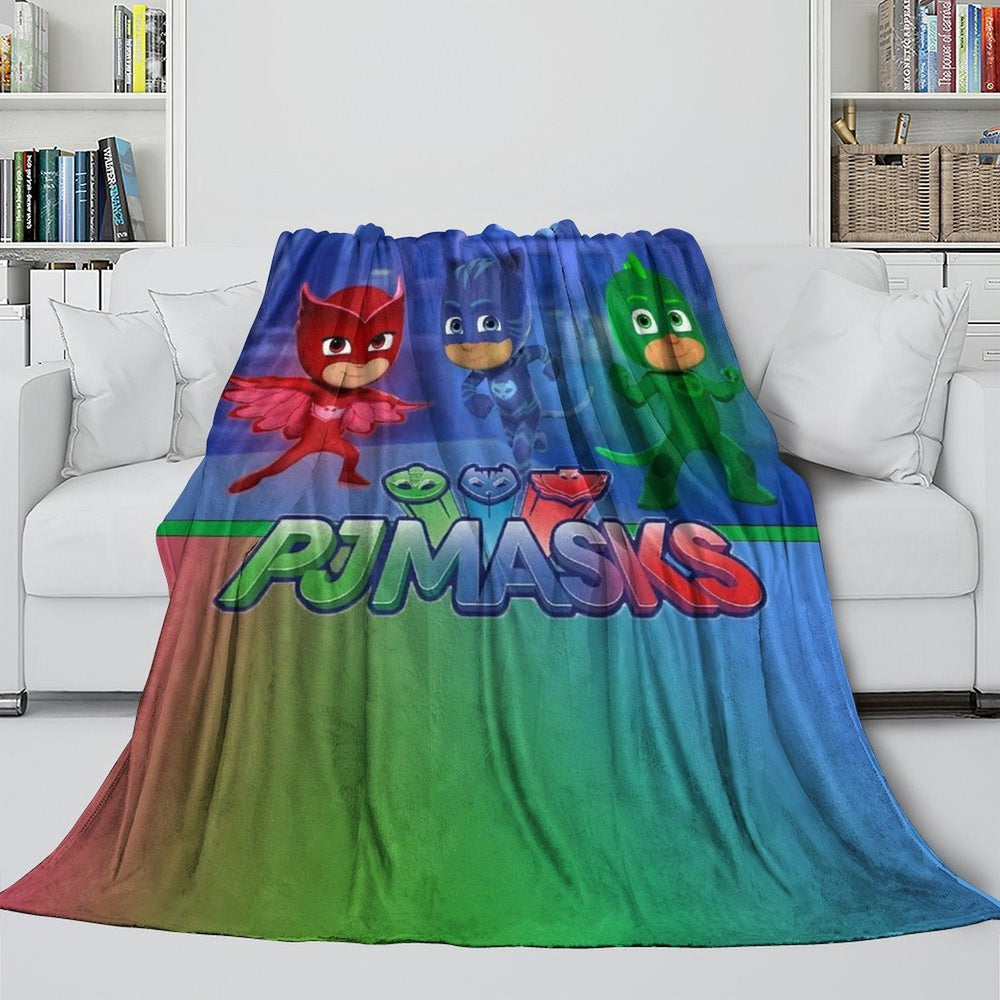 PJ Masks Blanket Pattern Flannel Throw Room Decoration (ONLINE ORDER ONLY)