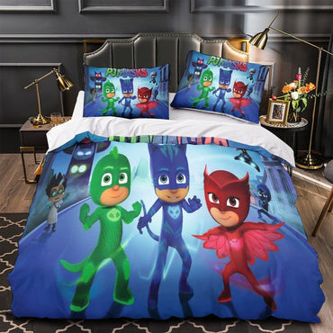PJ Masks Duvet Cover Kids Bedding Set Without Filler (ONLINE ORDER ONLY)