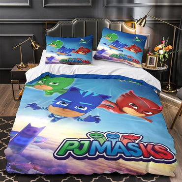PJ Masks Duvet Cover Pattern Bedding Set Without Filler (ONLINE ORDER ONLY)