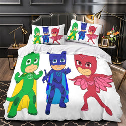 PJ Masks Duvet Cover Pattern Bedding Set Without Filler (ONLINE ORDER ONLY)