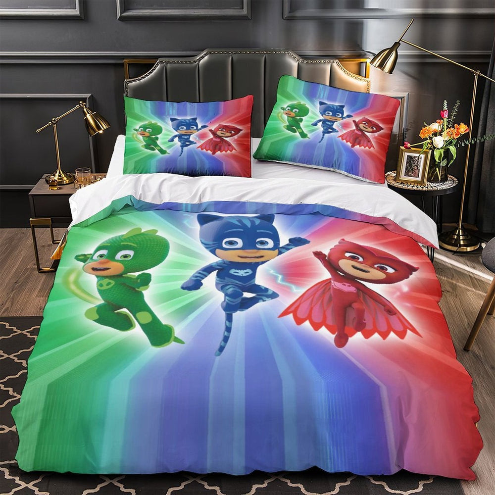 PJ Masks Duvet Cover Pattern Bedding Set Without Filler (ONLINE ORDER ONLY)