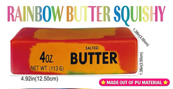 Puka Creations: Squishy Butter - Rainbow - Random Colors (ONLINE ORDER ONLY)