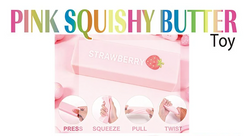 Puka Creations: Squishy Butter - Pink (ONLINE ORDER ONLY)