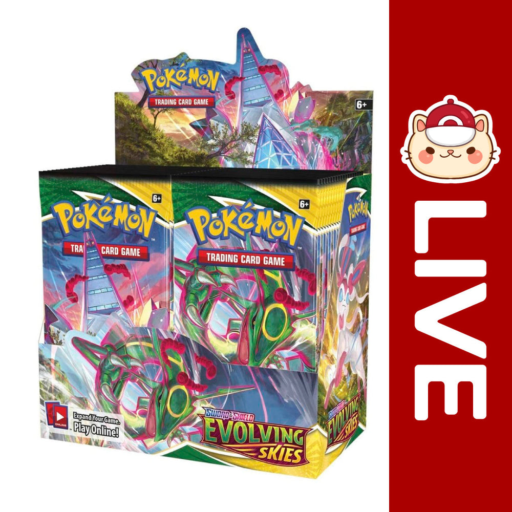 Pokémon TCG English - Evolving Skies - Sword & Shield (Online Only) (Online Order Only)
