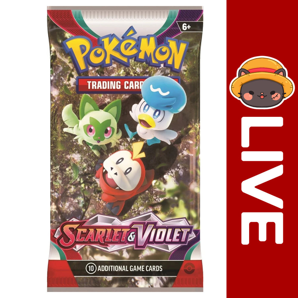 Pokémon TCG English - S&V Base Set - Scarlet & Violet (Online Only) (Online Order Only)