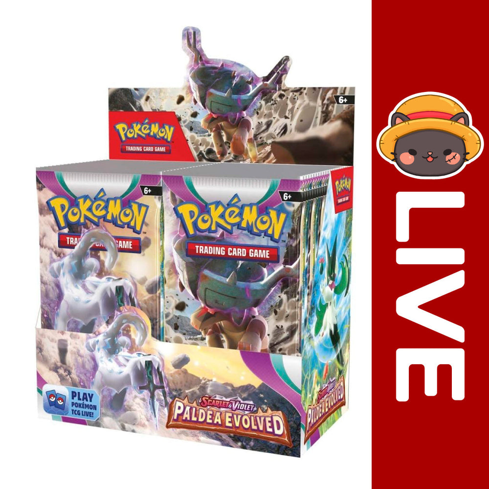Pokémon TCG English - Paldea Evolved - Scarlet & Violet (Online Only) (Online Order Only)