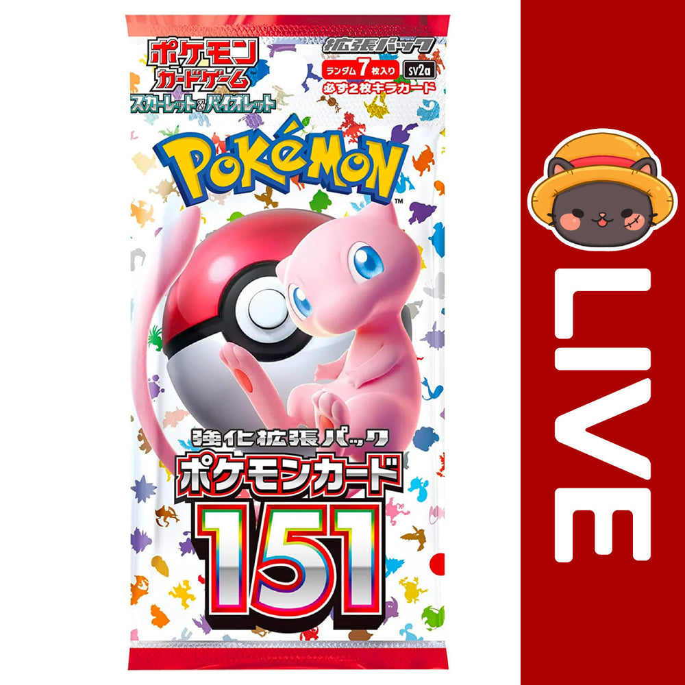 Pokémon TCG JAPANESE - 151 - Scarlet & Violet (Online Only) (Online Order Only)