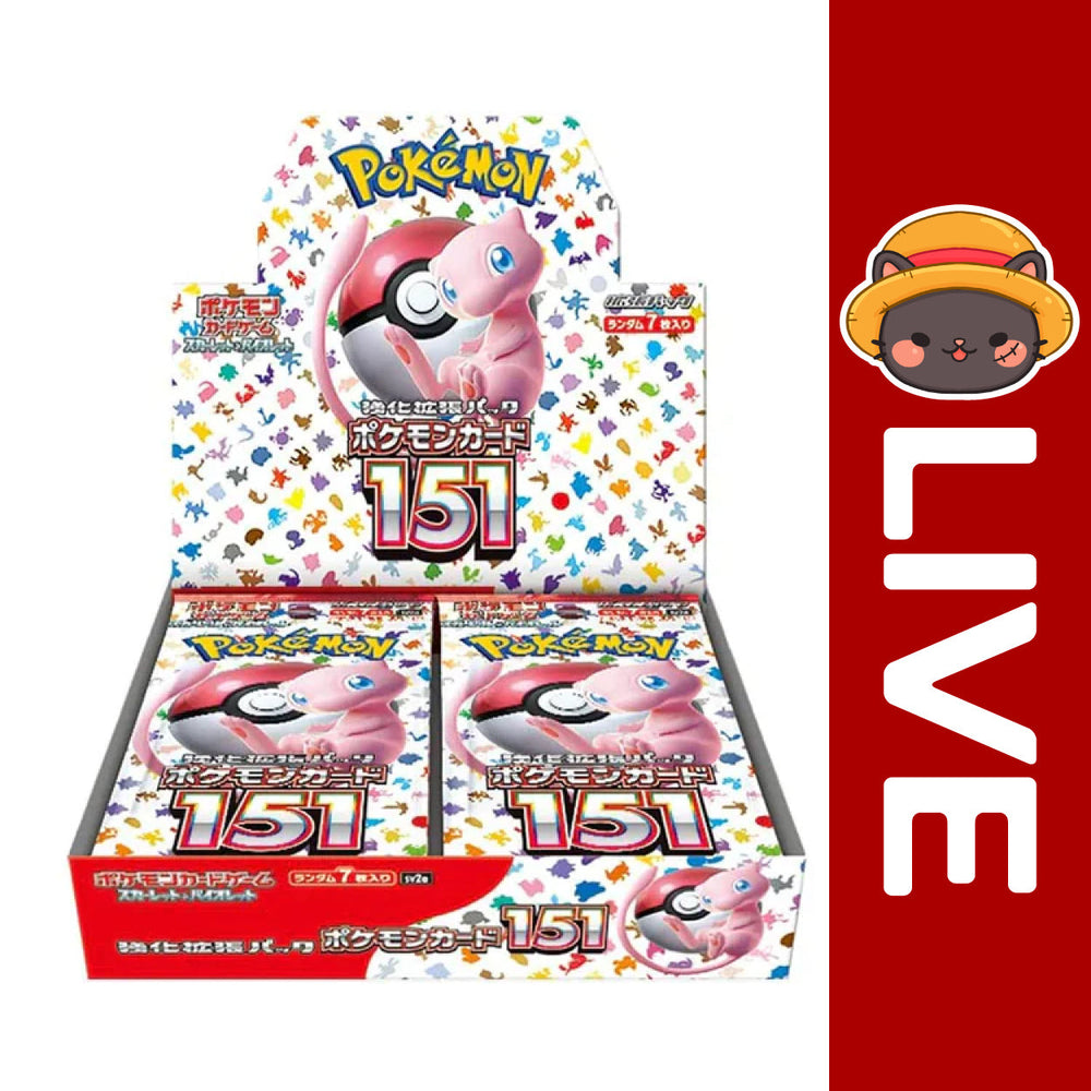 Pokémon TCG JAPANESE - 151 - Scarlet & Violet (Online Only) (Online Order Only)