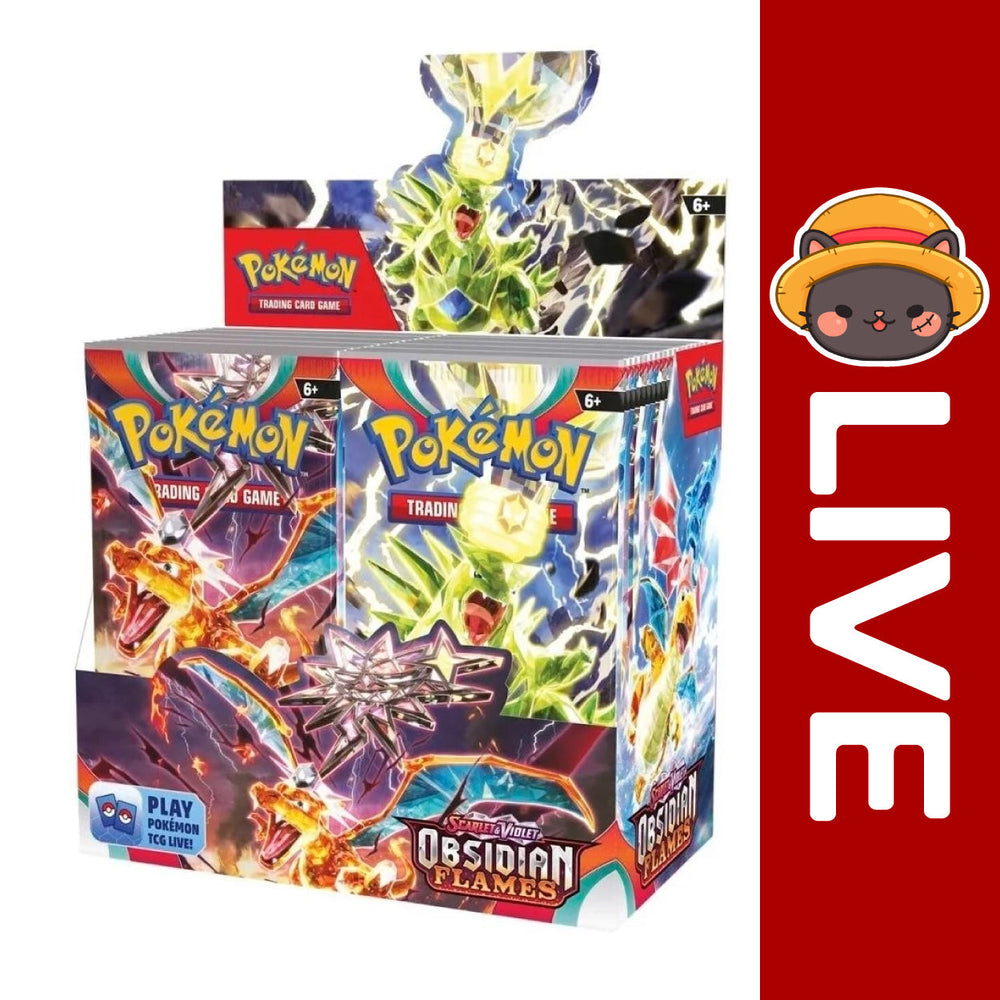 Pokémon TCG English - Obsidian Flames - Scarlet & Violet (Online Only) (Online Order Only)