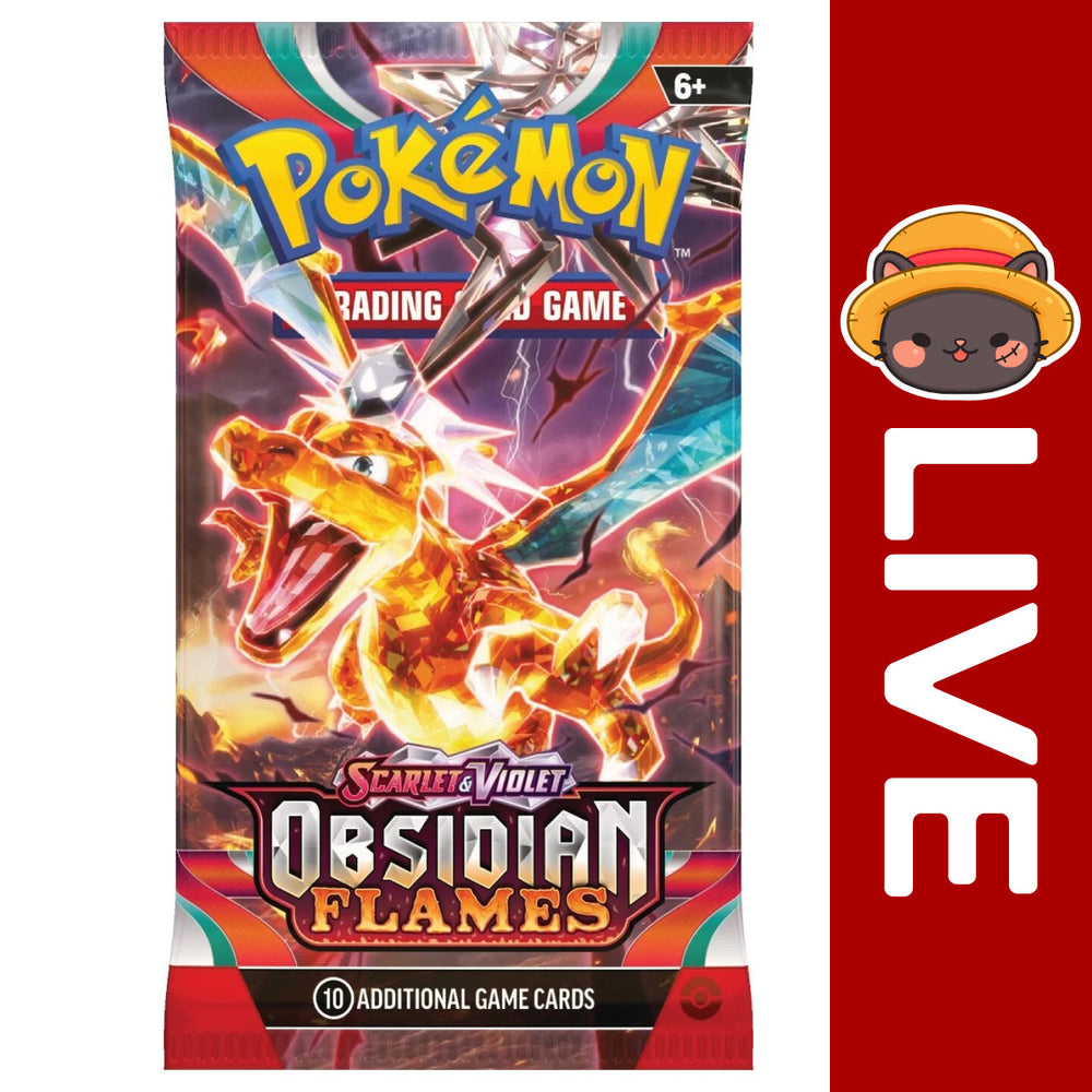 Pokémon TCG English - Obsidian Flames - Scarlet & Violet (Online Only) (Online Order Only)