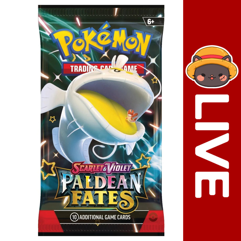 Pokémon TCG English - Paldean Fates - Scarlet & Violet (Online Only) (Online Order Only)
