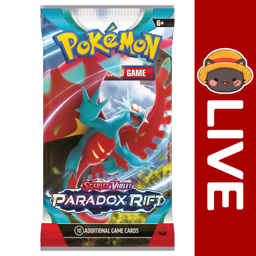 Pokémon TCG English - Paradox Rift - Scarlet & Violet (Online Only) (Online Order Only)