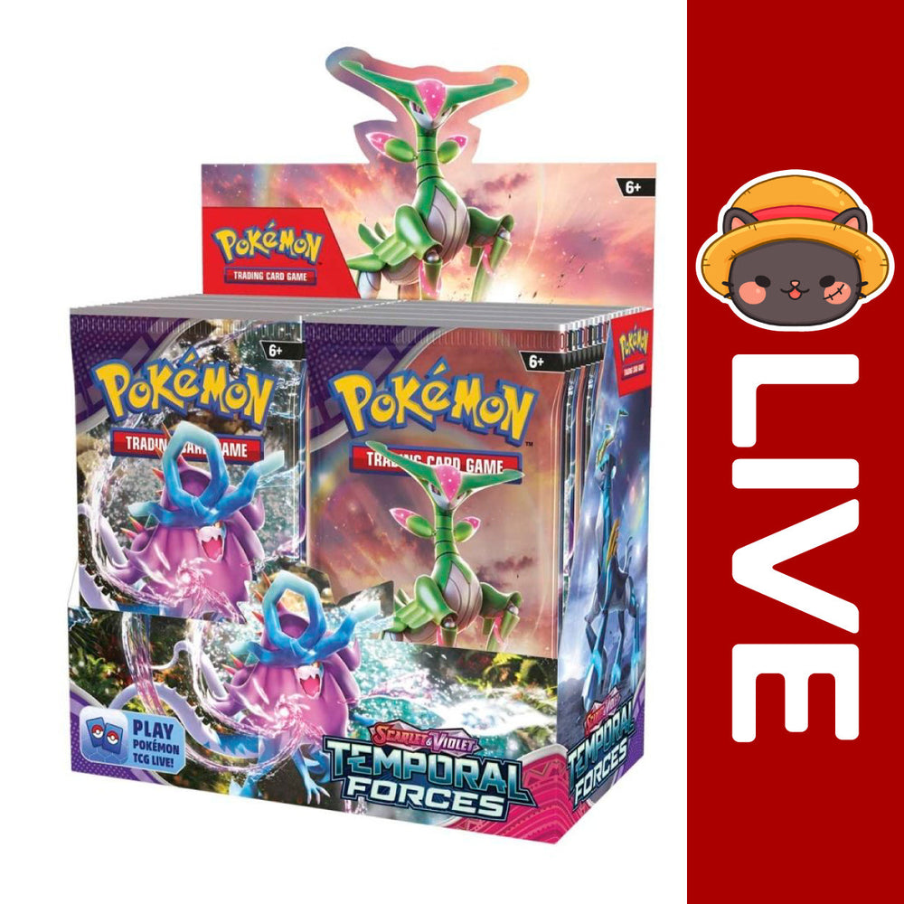 Pokémon TCG English - Temporal Forces - Scarlet & Violet (Online Only) (Online Order Only)