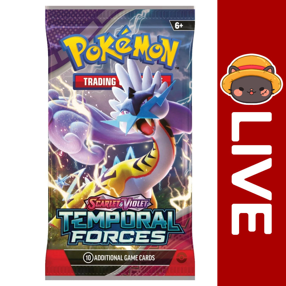 Pokémon TCG English - Temporal Forces - Scarlet & Violet (Online Only) (Online Order Only)