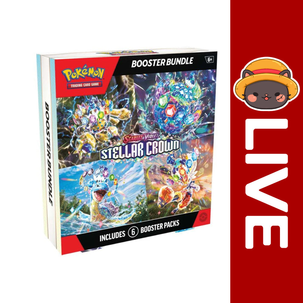 Pokémon TCG English - Stellar Crown - Scarlet & Violet (Online Only) (Online Order Only)