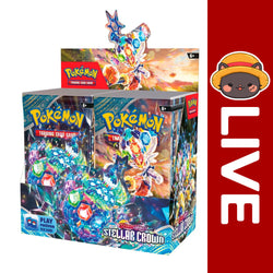 Pokémon TCG English - Stellar Crown - Scarlet & Violet (Online Only) (Online Order Only)