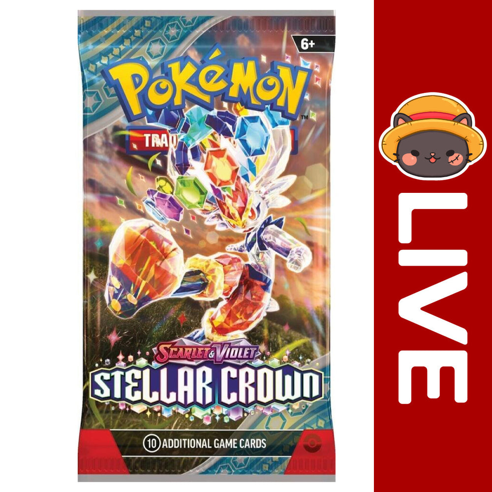 Pokémon TCG English - Stellar Crown - Scarlet & Violet (Online Only) (Online Order Only)