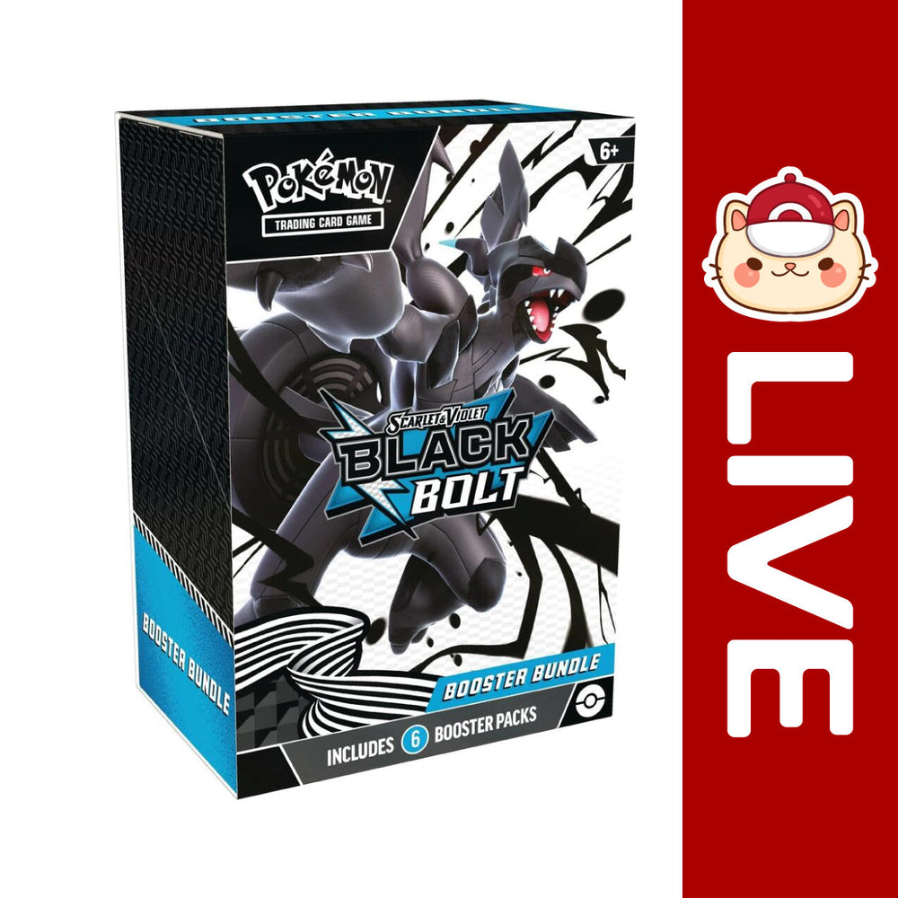 Pokémon TCG English - Black Bolt & White Flare - Scarlet & Violet (Online Only) (Online Order Only)