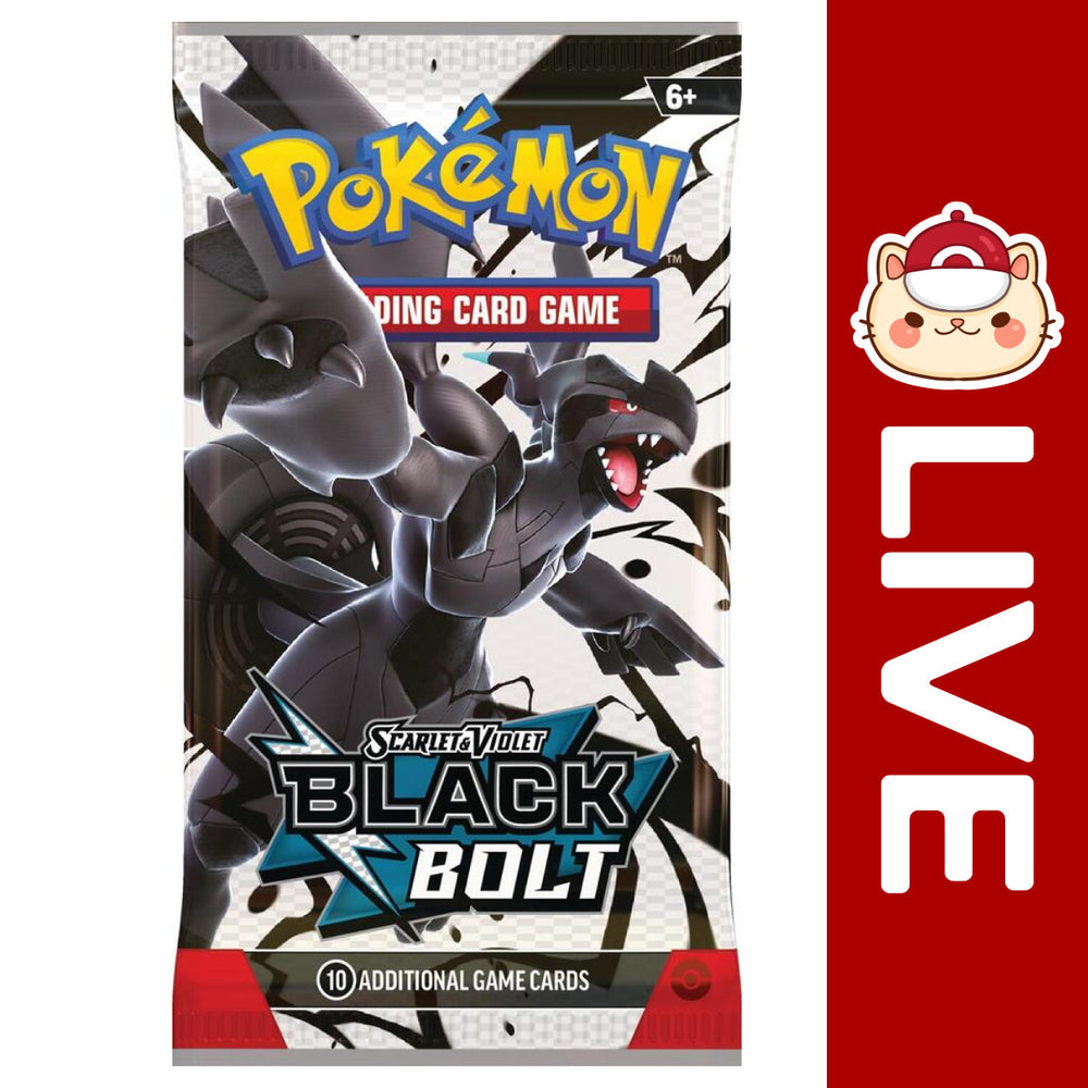 Pokémon TCG English - Black Bolt & White Flare - Scarlet & Violet (Online Only) (Online Order Only)