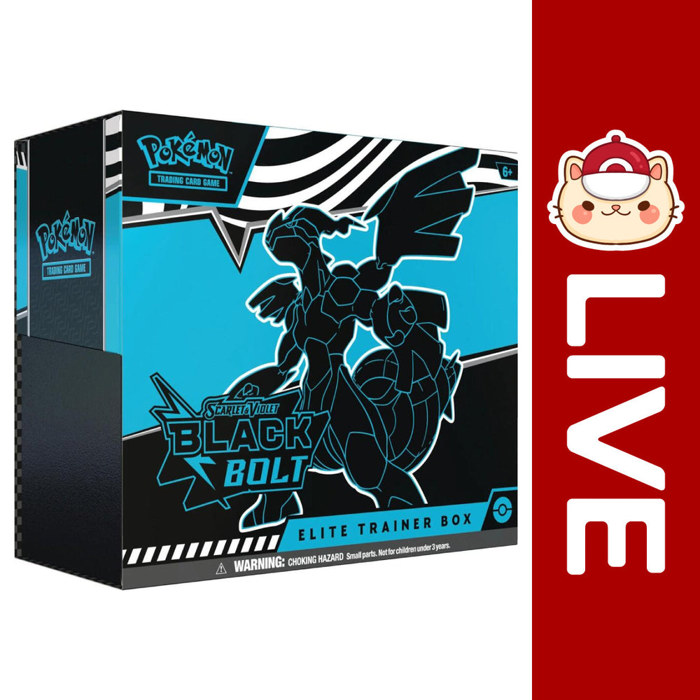 Pokémon TCG English - Black Bolt & White Flare - Scarlet & Violet (Online Only) (Online Order Only)